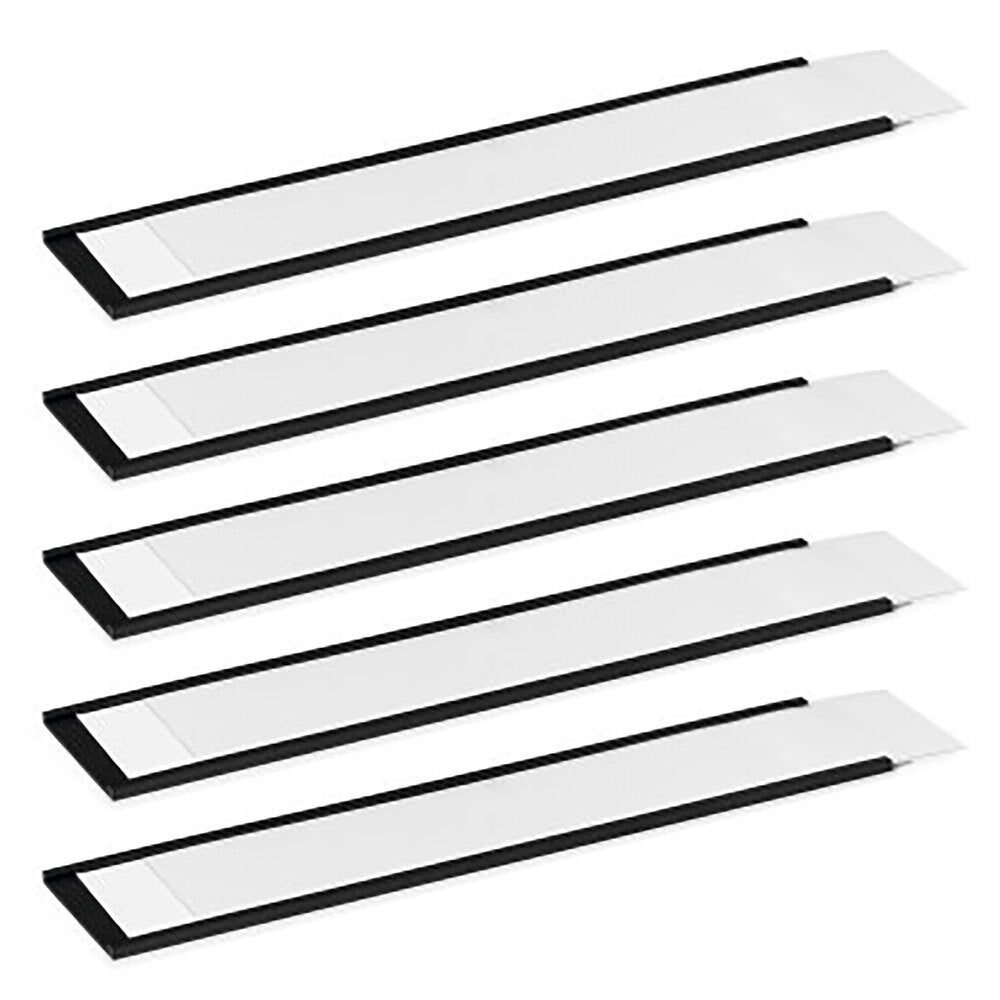 171958-50pk-durable-magnetic-20x4cm-c-profile-label-holder-black