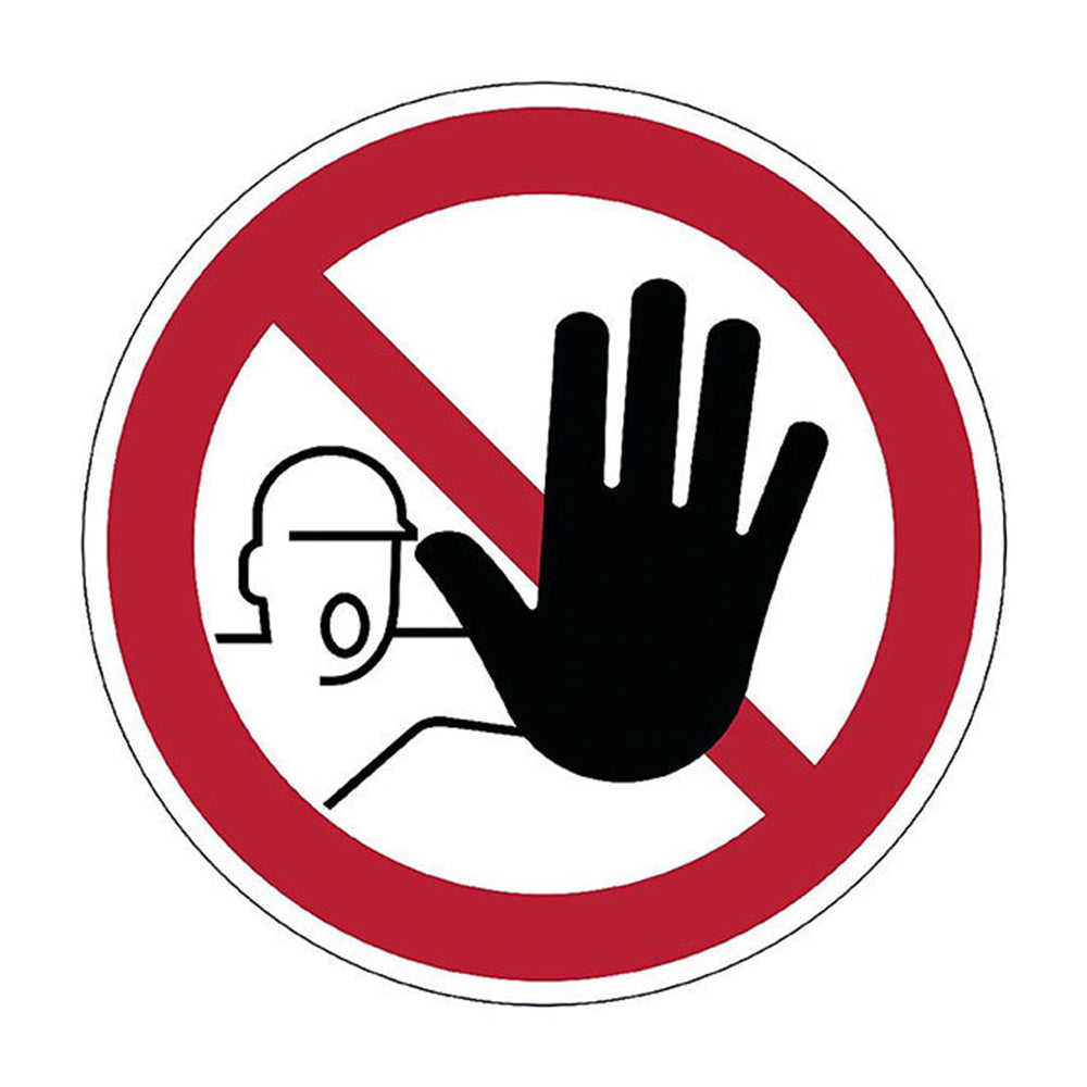 173003-durable-43cm-marking-sign-entry-prohibited-sticker-red