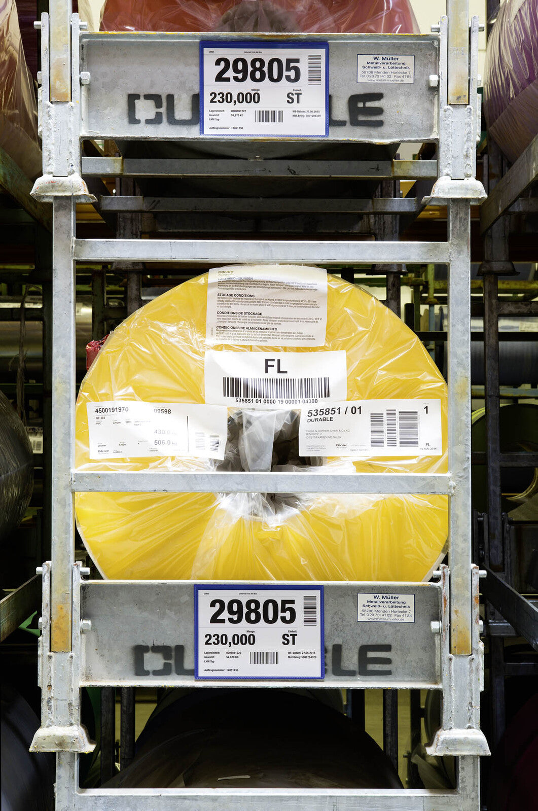 174307-50pk-durable-magnetic-a5-document-pouch-landscape-dark-blue