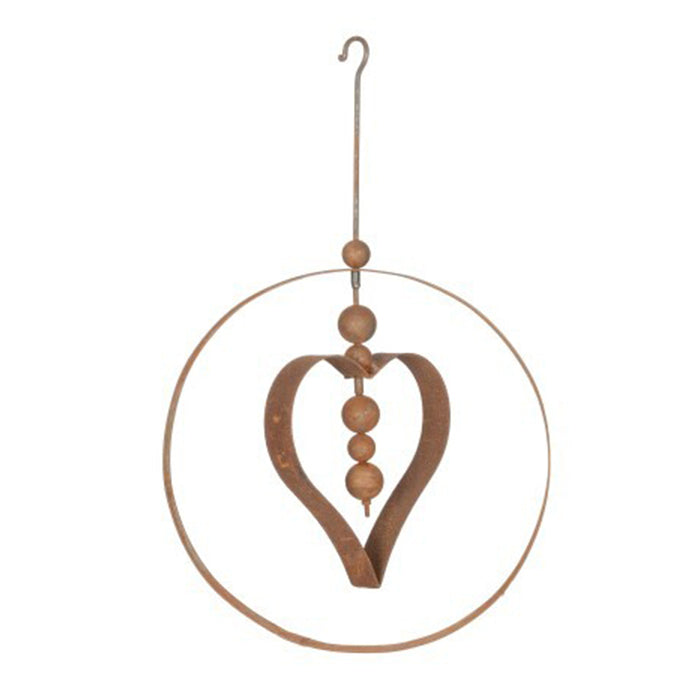 17444-garden-rust-metal-71cm-orb-w-internal-heart-hanging-decor-brown