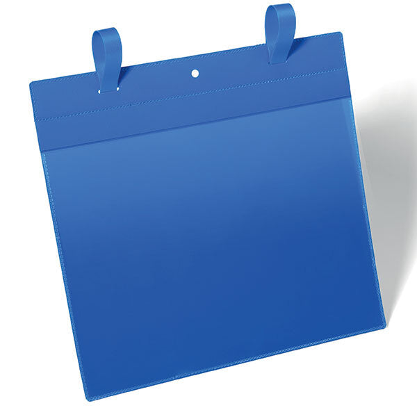 175107-50pk-durable-a4-logistic-pockets-w-fastening-straps-landscape-dark-blue