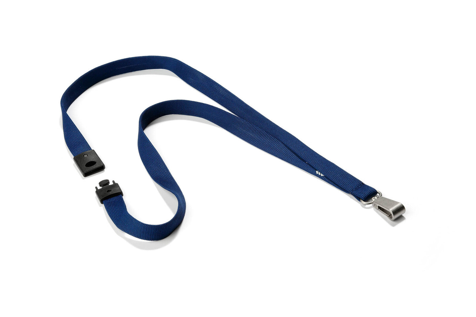 1812728-durable-textile-lanyard-soft-neck-strap-w-lock-blue