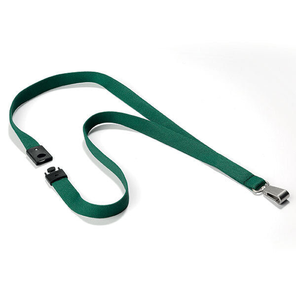 1812732-durable-lanyard-soft-neck-strap-badge-card-holder-green