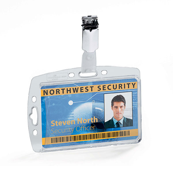 1869819-10pk-durable-5x8cm-acrylic-card-pass-holder-w-clip-clear