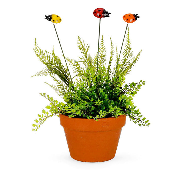 18960-garden-31x4cm-ladybugs-on-stick-w-plant-pot-decor-small-assorted