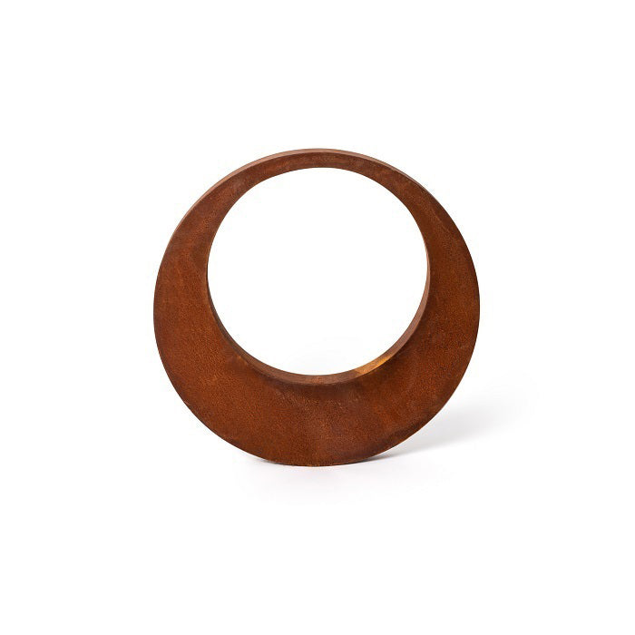 19325-garden-ornament-60cm-rust-thick-metal-ring-w-stake-brown