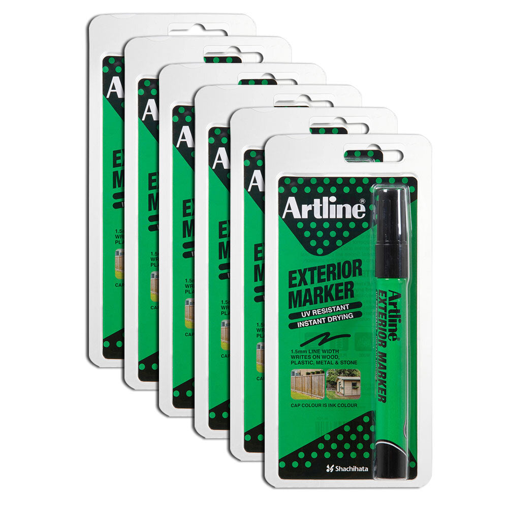 195601hs-12pk-artline-exterior-permanent-marker-1-5mm-bullet-nib-black-hs