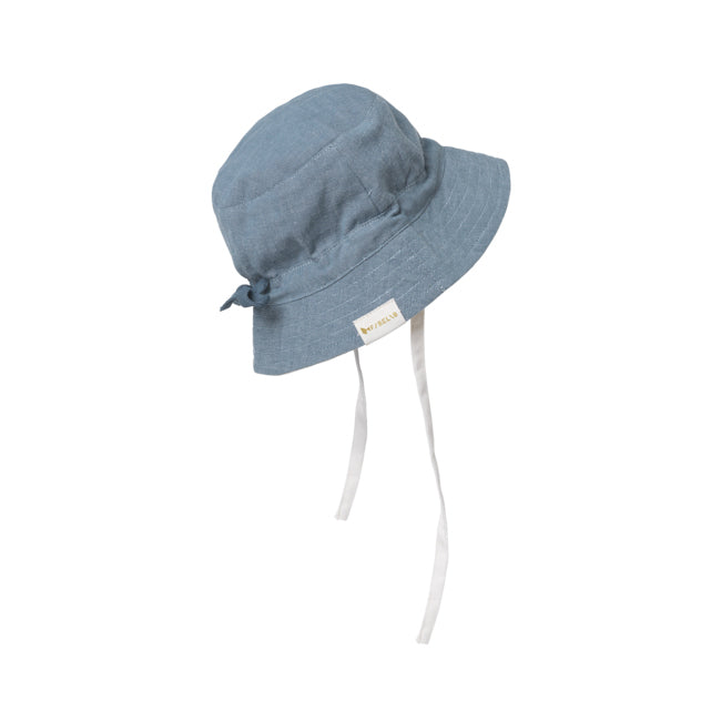 200623829612-24-fabelab-cotton-bucket-hat-kids-12-24m-chambray-blue-spruce