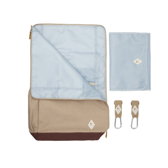 2006238852-fabelab-on-the-go-45cm-20l-parent-backpack-w-change-mat-hooks-caramel