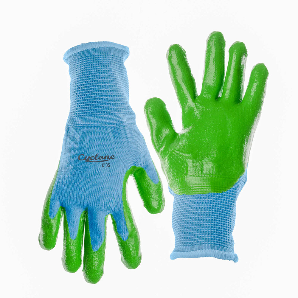 20113789-cyclone-kids-childrens-gardening-gloves-polyester-dipped-nitrile-3y-yellow