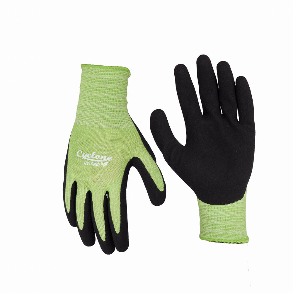 20113970-cyclone-size-xl-gardening-planting-gloves-non-slip-polyester-lime-green-black