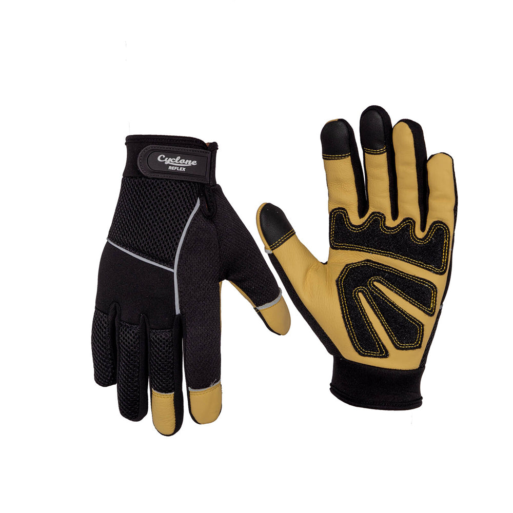 20114359-cyclone-size-large-reflex-gardening-gloves-reflex-leather-black-light-brown