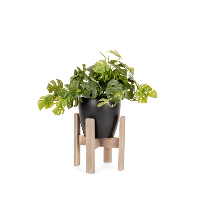 20147-2pc-knock-down-wood-16cm-plant-stand-w-straight-leg-natural