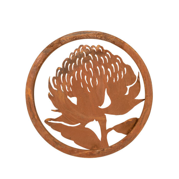 20277-wall-art-60cm-waratah-corten-steel-ornament-decor-large
