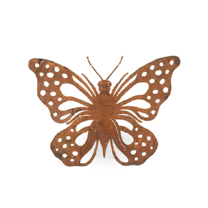 20437-pot-hanger-14cm-butterfly-corten-steel-garden-decor-small-brown