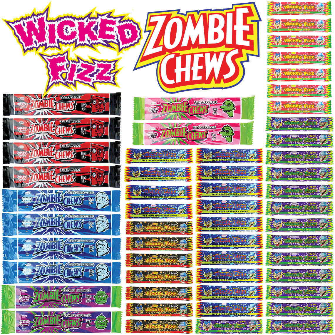 20484-wicked-fizz-zombie-chews-combo-showbag