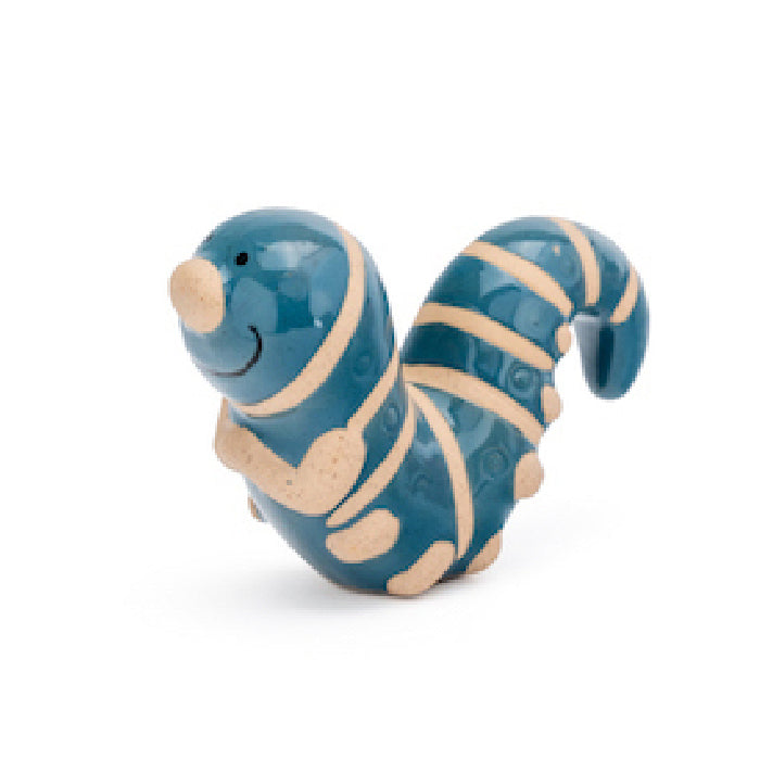 21465-caterpillar-9-7cm-pot-planter-sitter-ornament-decor-assorted