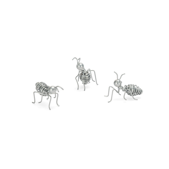 21717-ants-5cm-wire-ornament-sculpture-figurine-decor-garden-black-assorted