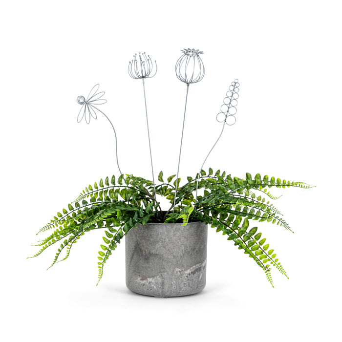 21731-flower-wire-plant-ornament-floral-garden-decor-assorted