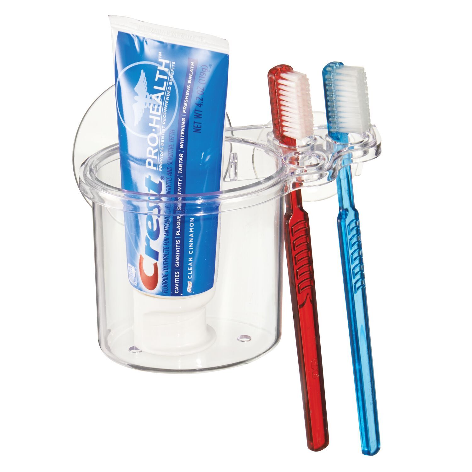 22100-idesign-suction-toothbrush-holder-13x7-5cm-organiser-clear