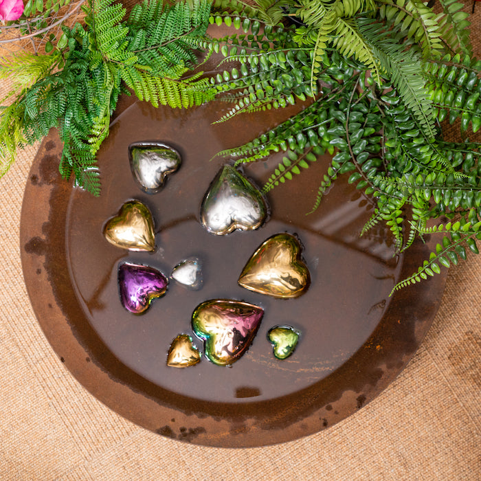 22226-floating-8cm-ceramic-heart-ornament-garden-decor-medium-rainbow