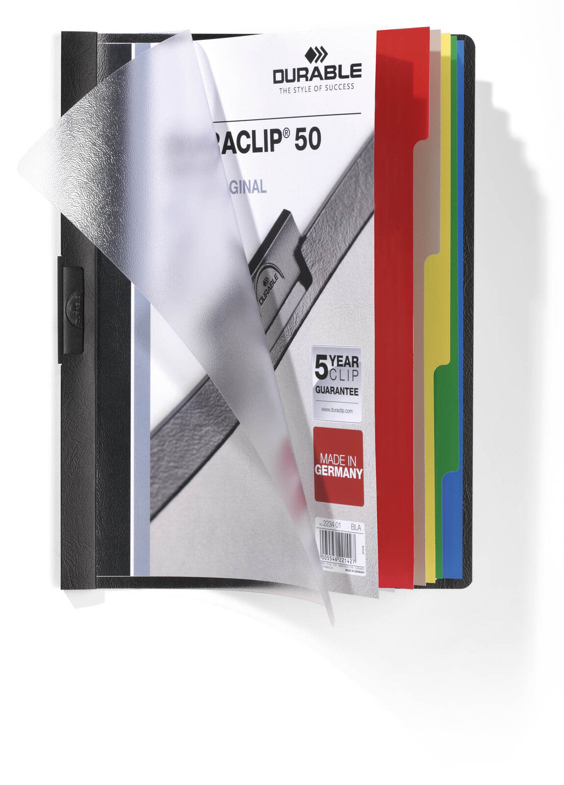 223401-durable-duraclip-5-tab-index-file-a4-document-folder-black