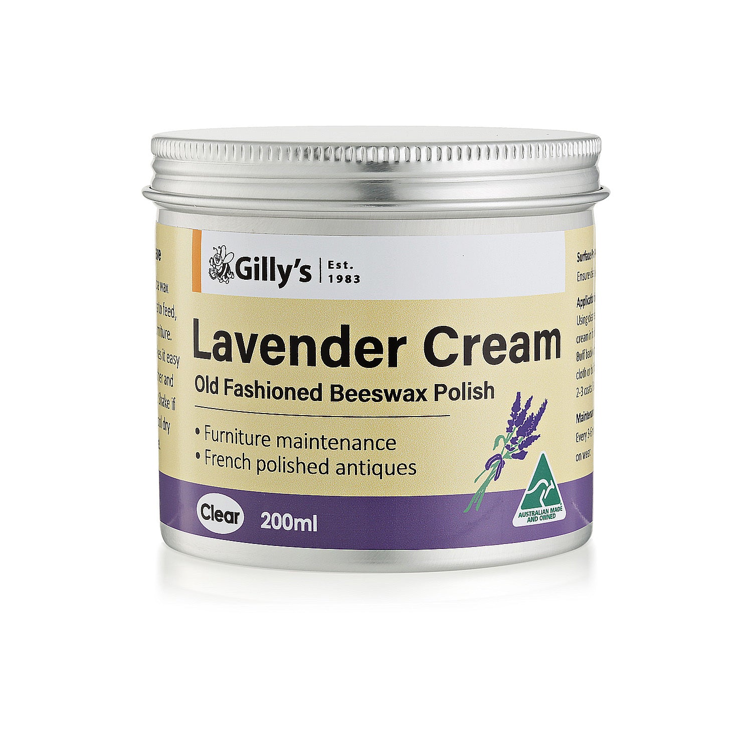 23006-gillys-200ml-lavender-cream-beeswax-polish-for-furniture