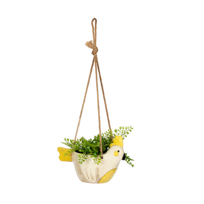 23988-hanging-pot-22cm-garden-decor-plant-holder-cocky-white