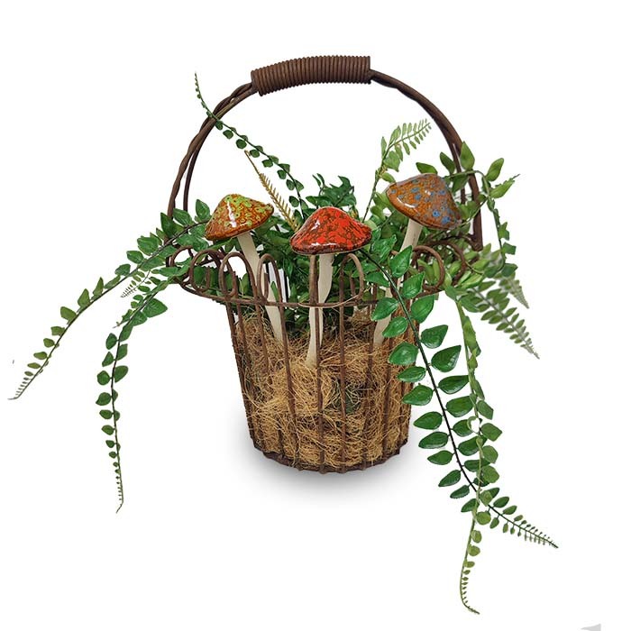 24596-mushroom-17-5cm-ceramic-garden-ornament-decor-small-assorted