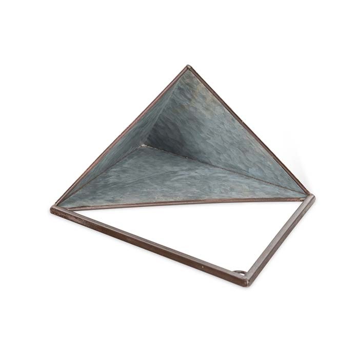 24893-2pc-pot-wall-prism-hanging-planter-outdoor-yard-patio-garden-decor-bronze