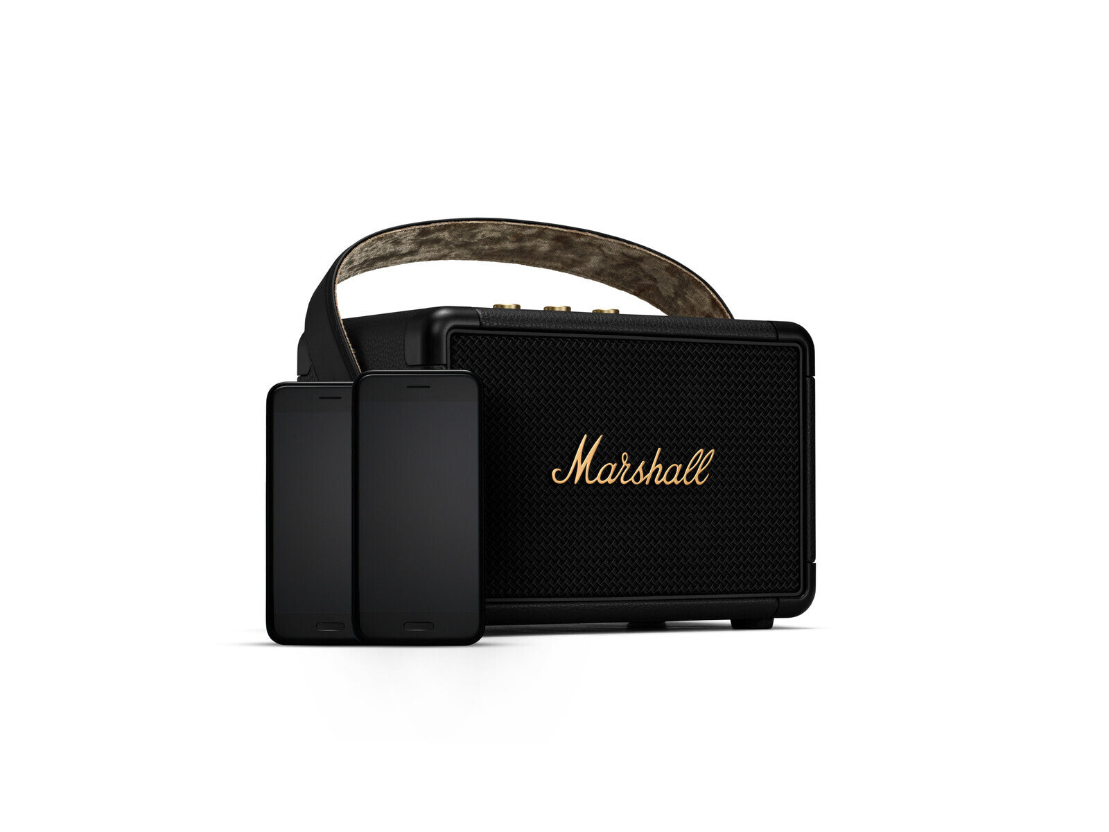 249390-marshall-kilburn-ii-portable-bluetooth-speakers-for-phones-black-brass