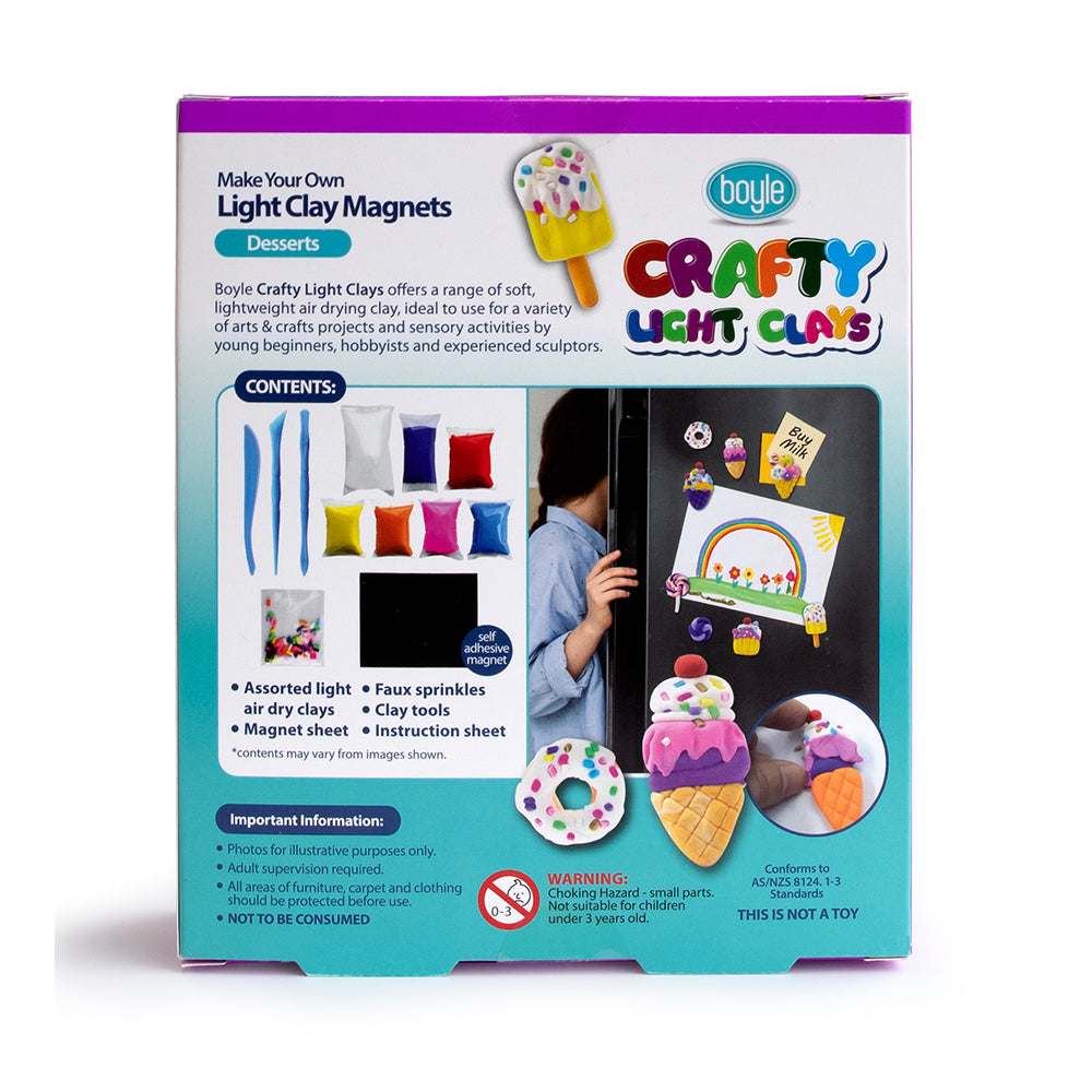 25208-boyle-20cm-make-your-own-light-desserts-clay-magnets-home-decor-5y