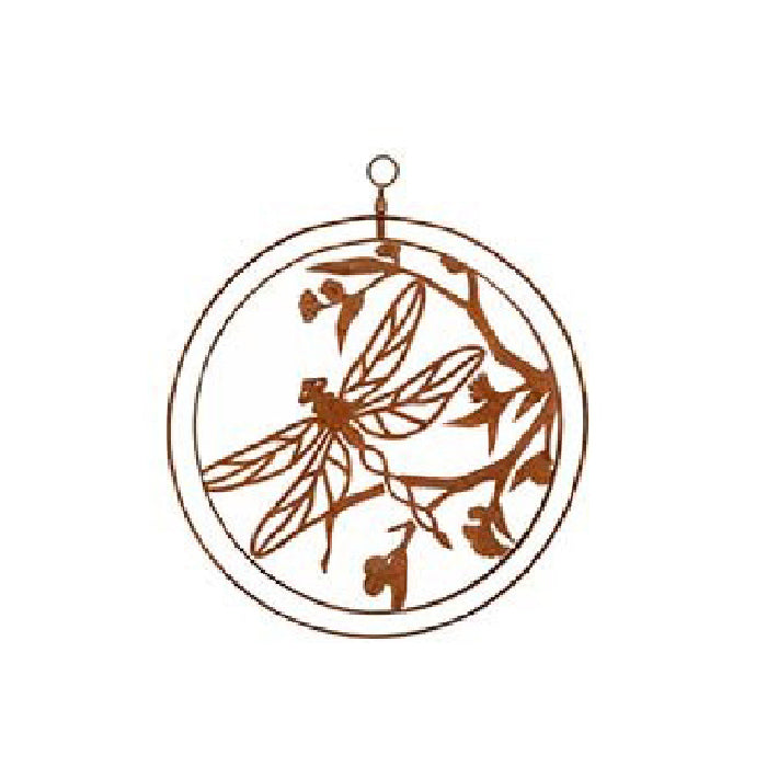 25340-double-ring-bee-dragonfly-outdoor-ornament-yard-patio-garden-decor-assorted