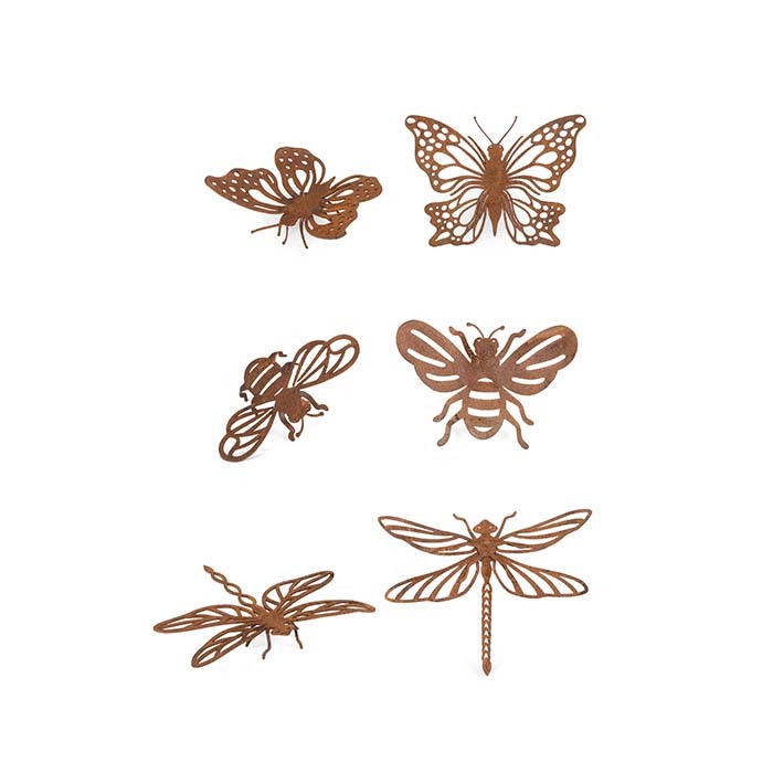 25357-pot-hanger-steel-outdoor-ornament-w-holes-garden-decor-small-assorted