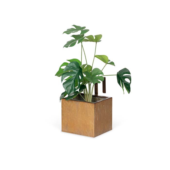 25432-window-15cm-zinc-box-planter-small-outdoor-yard-patio-garden-decor-bronze