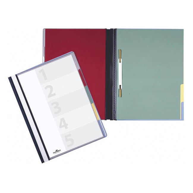 255706-durable-divisoflex-5-divider-a4-organisational-folder-blue