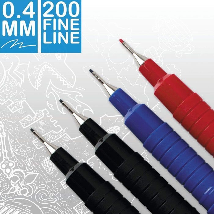 2814273-4pc-artline-fineline-0-4mm-assorted-pens