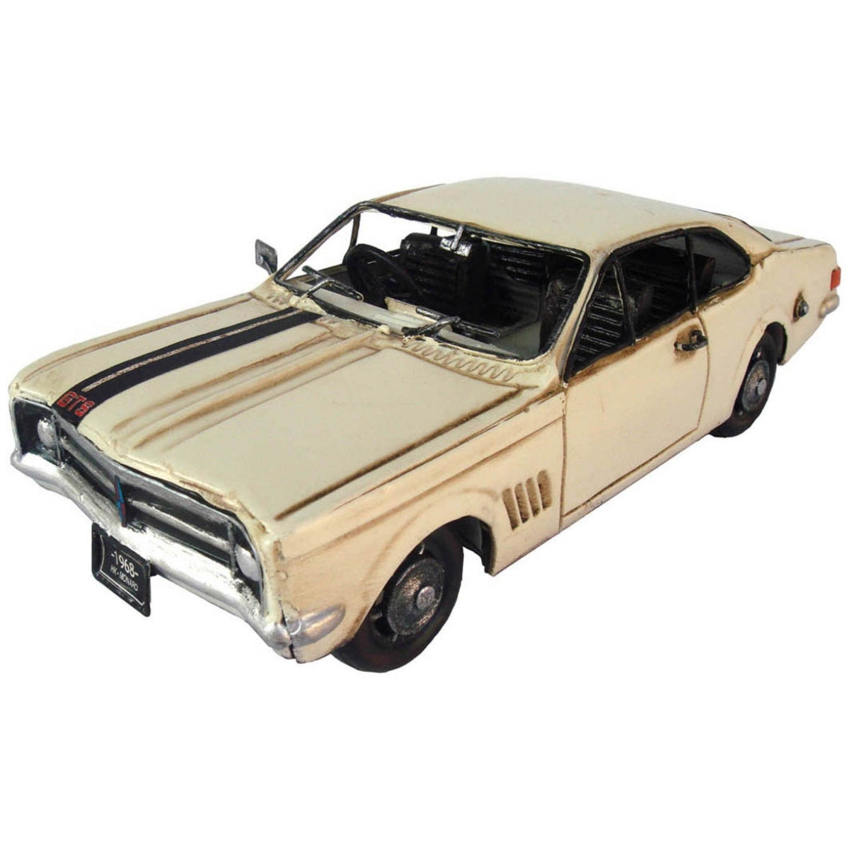 30384-boyle-26cm-monaro-hk-car-metal-ornament-home-decor-white