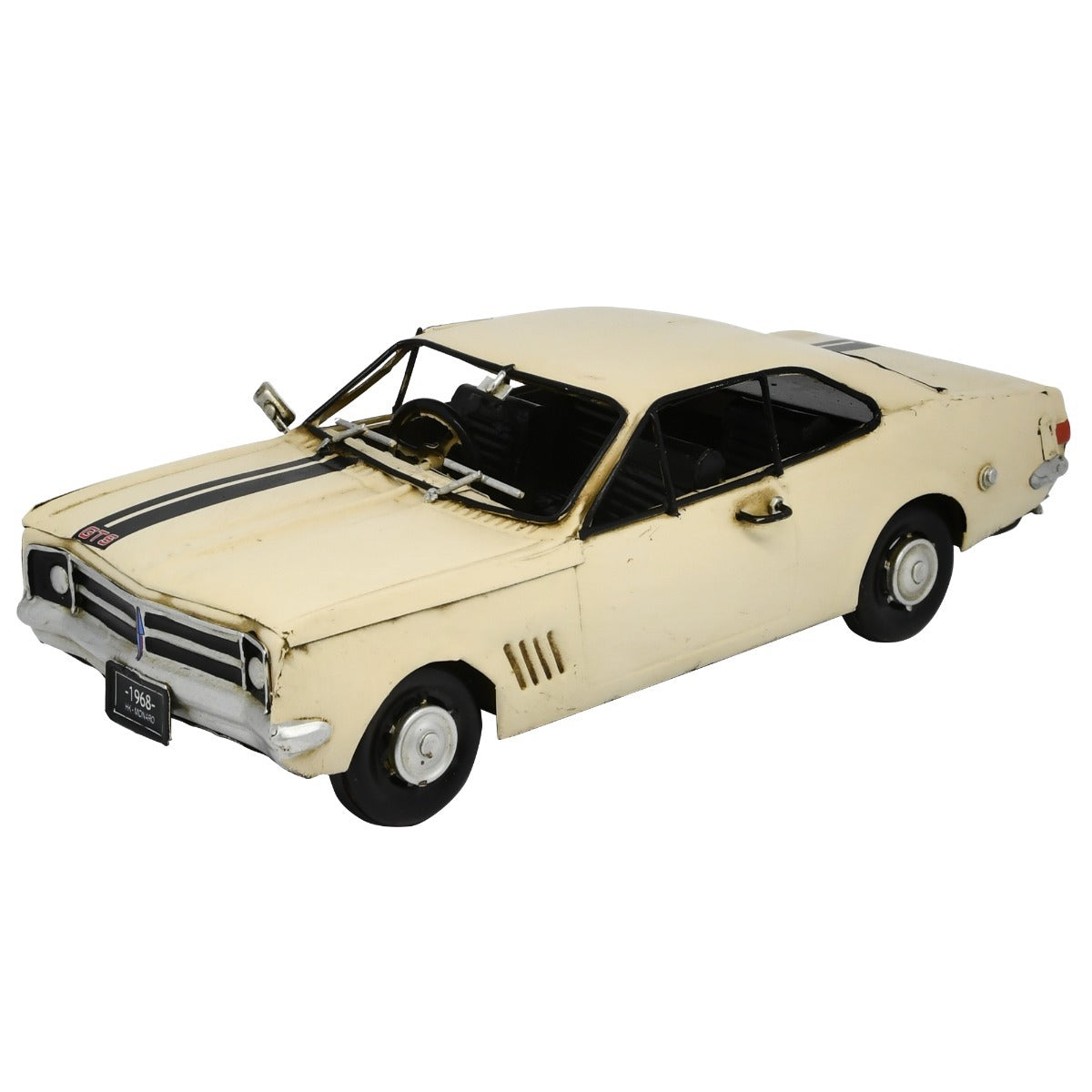 30384-boyle-26cm-monaro-hk-car-metal-ornament-home-decor-white