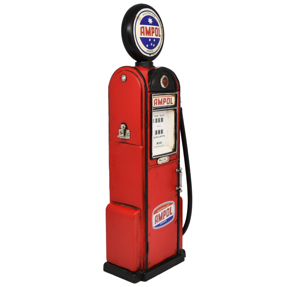 30632-boyle-ampol-46cm-petrol-gas-fuel-pump-metal-ornament-decor