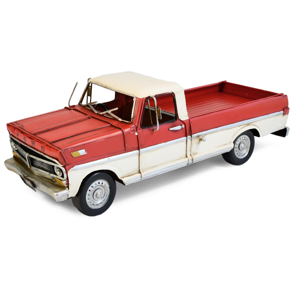30709-boyle-1970-ford-f-100-ranger-metal-ornament-red-33cm