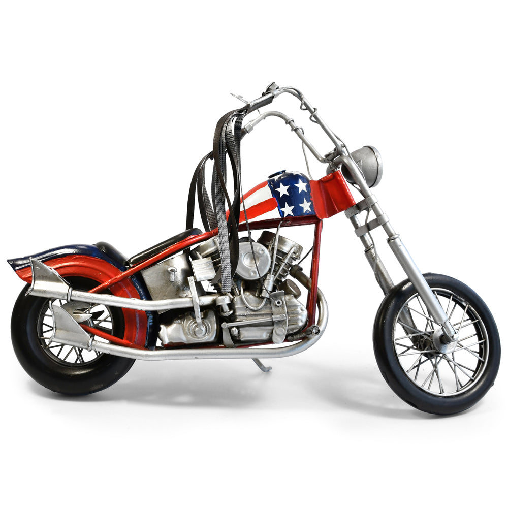 30717-boyle-easy-rider-motorbike-metal-ornament-red-35cm