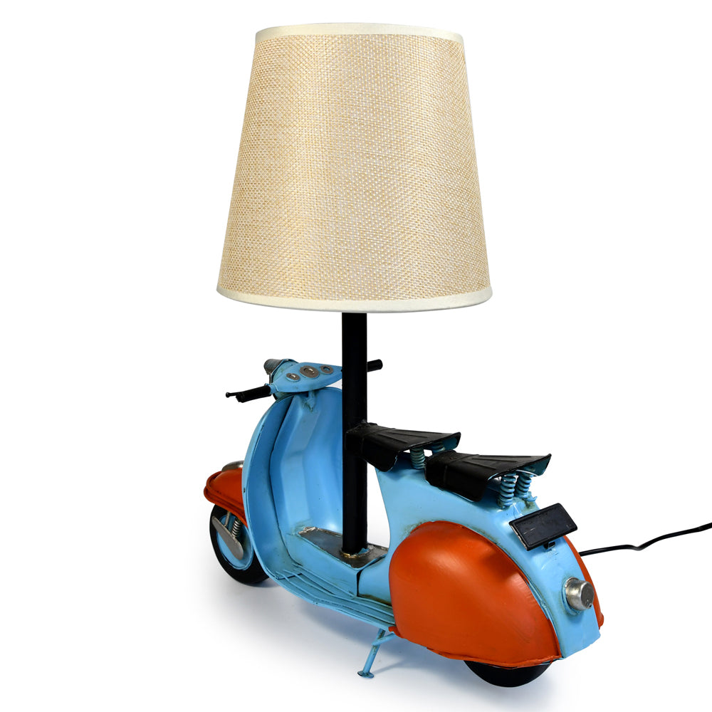 31115-auto-petit-usb-led-lamp-scooter-29x34cm-blue-red