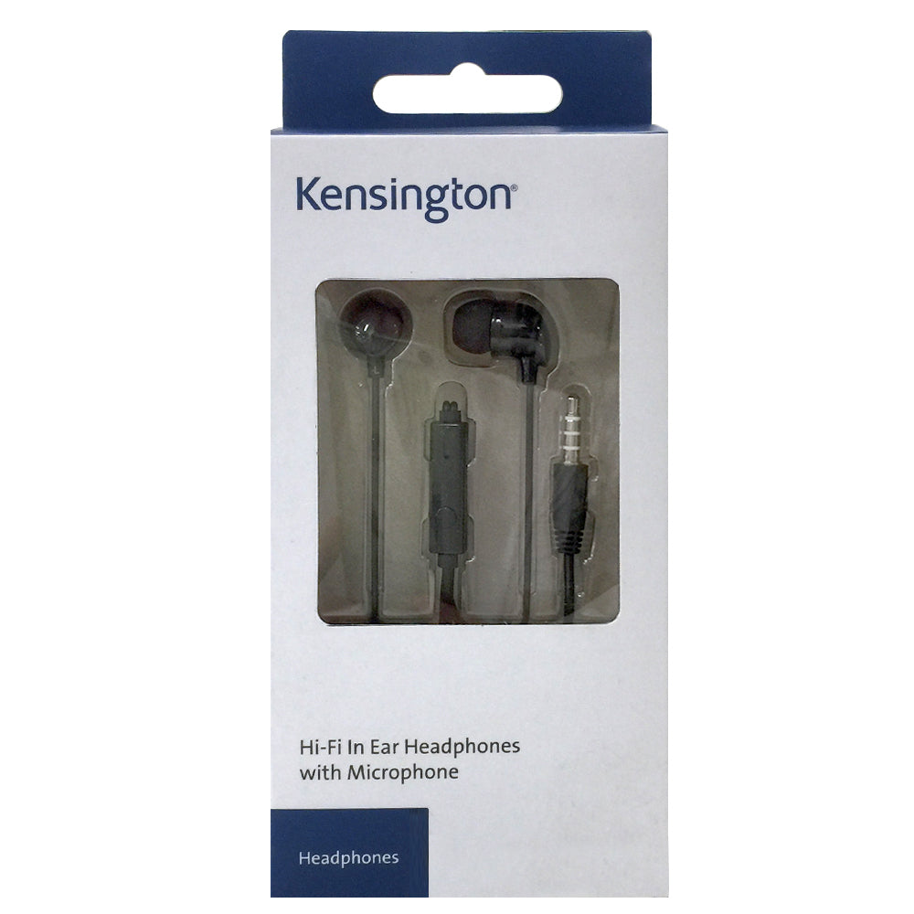 33461-bk-kensington-in-ear-headphones-earphones-headset-w-microphone-black