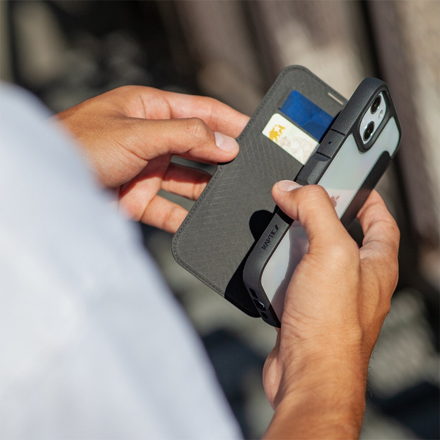 370304112001-raptic-urban-folio-wallet-flip-case-for-iphone-13-pro-max-black