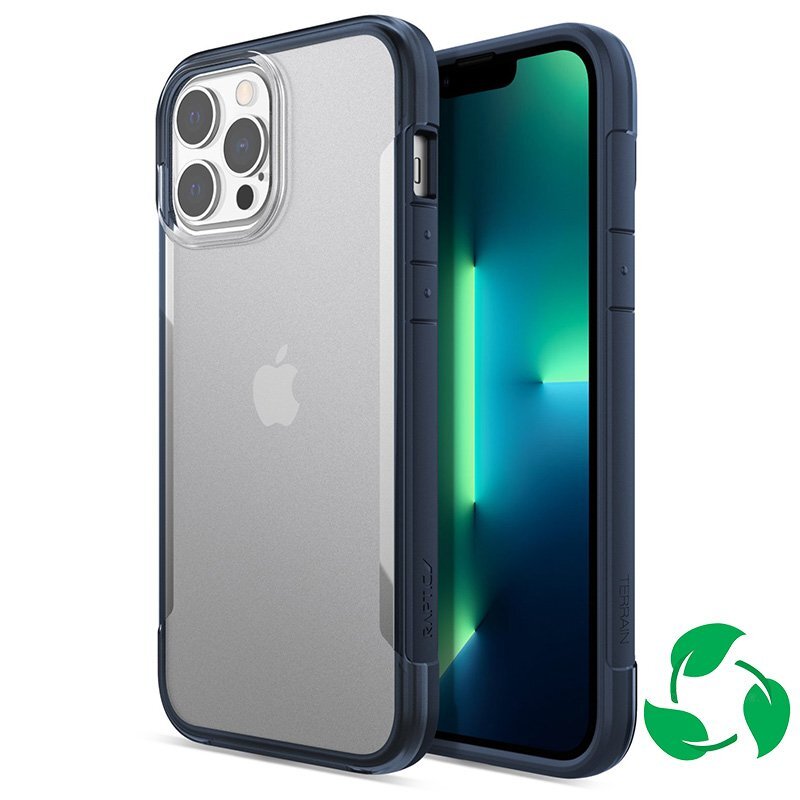 370404014007-x-doria-raptic-terrain-eco-friendly-case-for-apple-iphone-13-max-blue