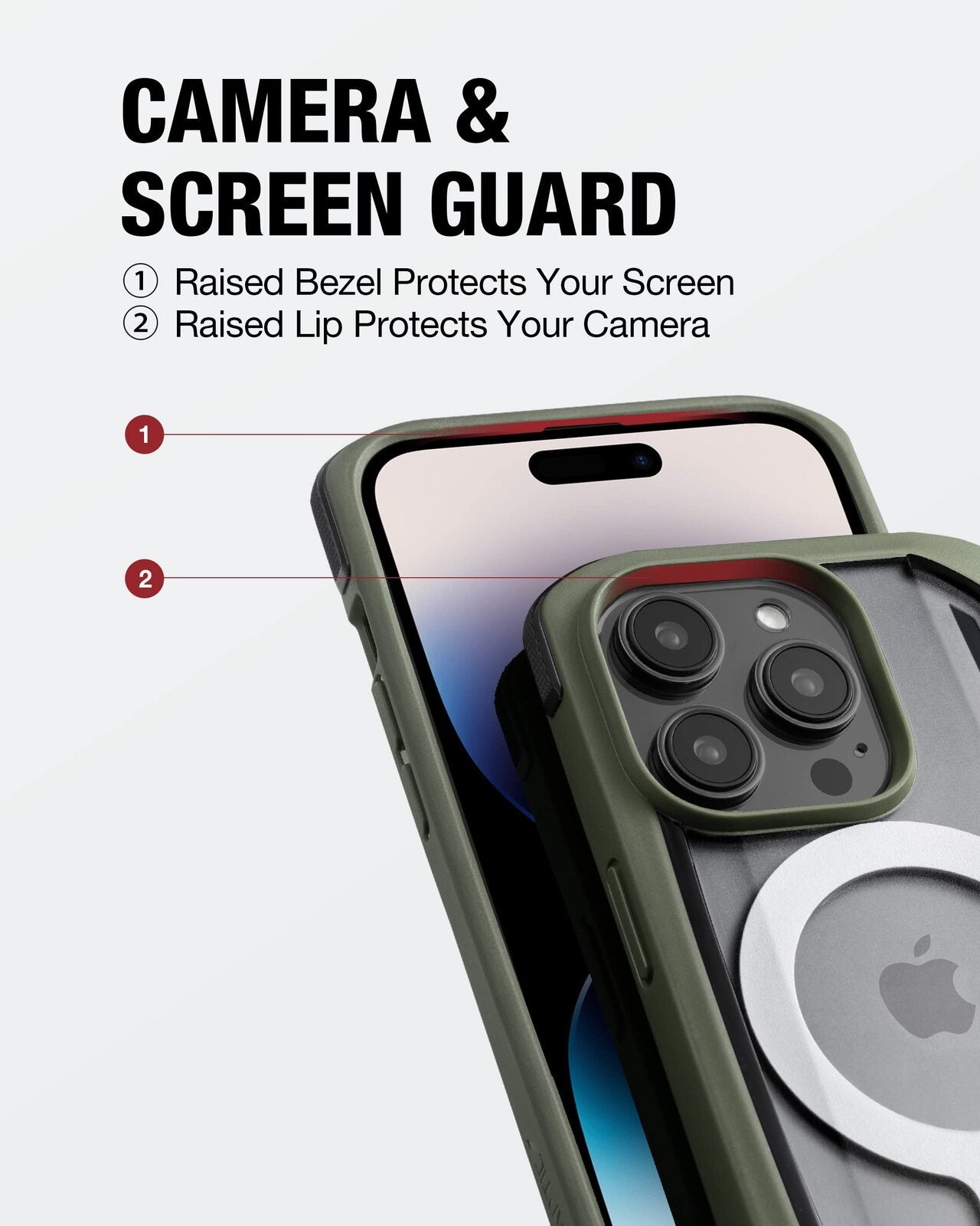 370405006001-x-doria-raptic-secure-magsafe-case-for-iphone-14-pro-green