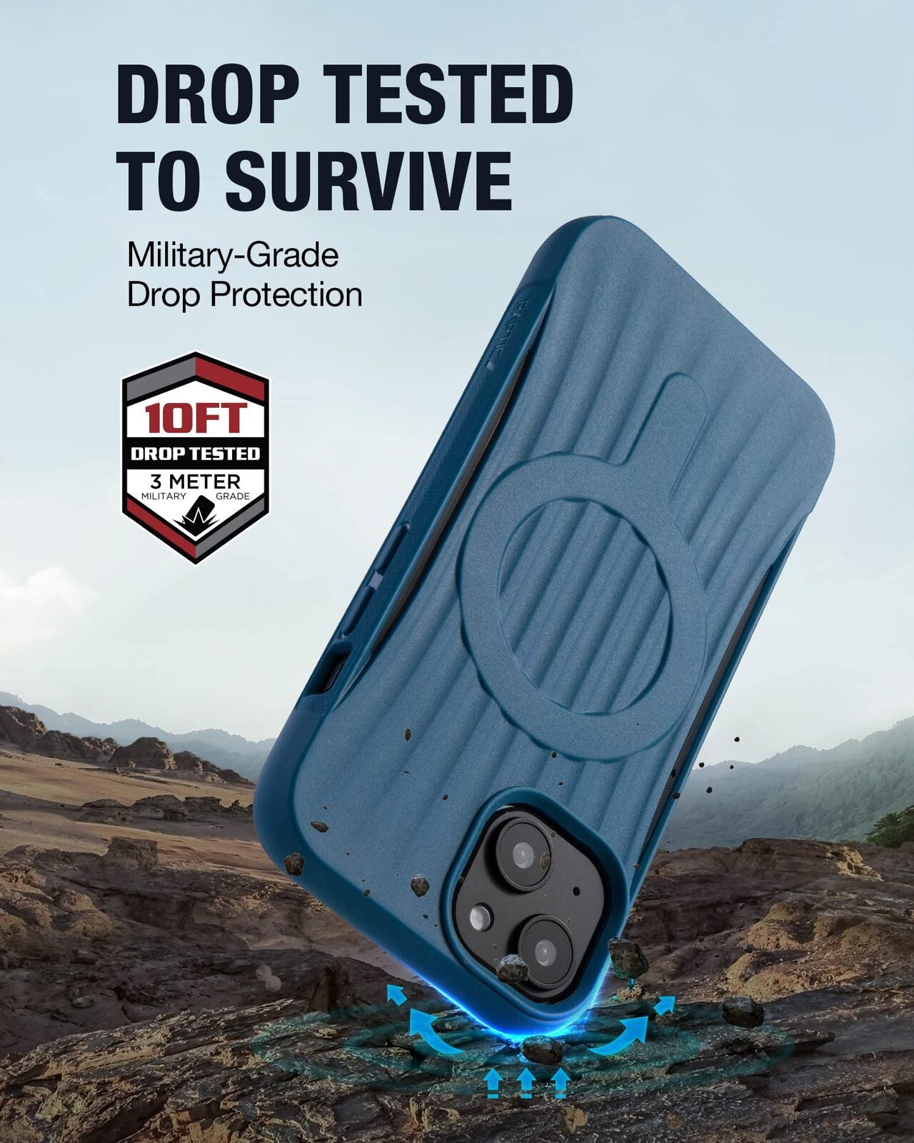 370405104003-x-doria-raptic-clutch-case-cover-for-iphone-14-plus-blue