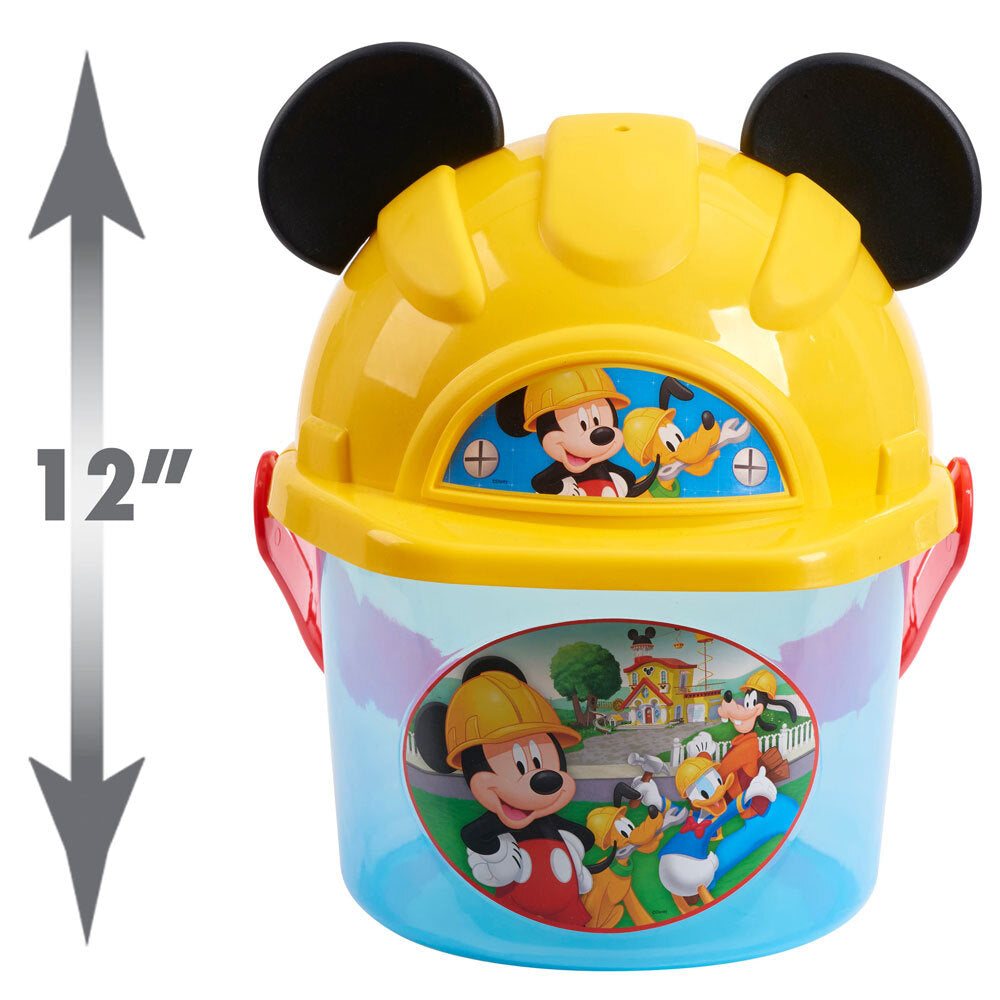 38576-29pc-mickey-mouse-handy-helper-tool-bucket-w-hard-hat-kids-toy-3y