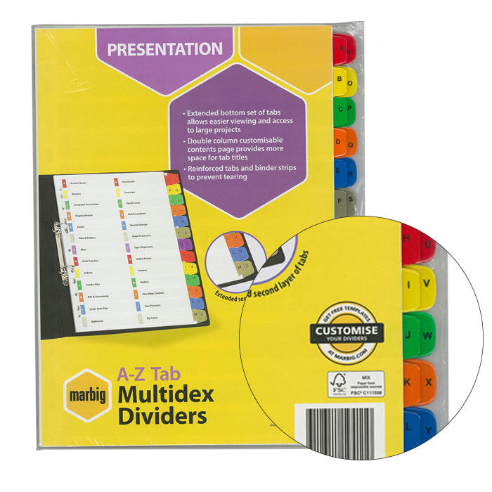 39810f-marbig-a-z-tab-manilla-multidex-a4-dividers
